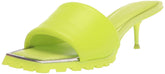 DKNY Women's Essential CAI-Mid, Open Toe Fashion Pump Heel Sandal Heeled, Zest, 6.5